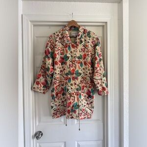 Marguerite Li Silk Jacket, Size Small